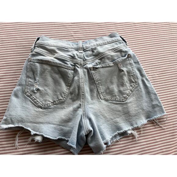 SO Super High Rise 90s Boyfriend Short Cut-off size 1 denim summer juniors - Picture 2 of 6
